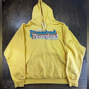 Disney Yellow Hoodie with Multicolor Logo